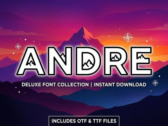 Andre: The Majestic Display Typeface for Your Brand