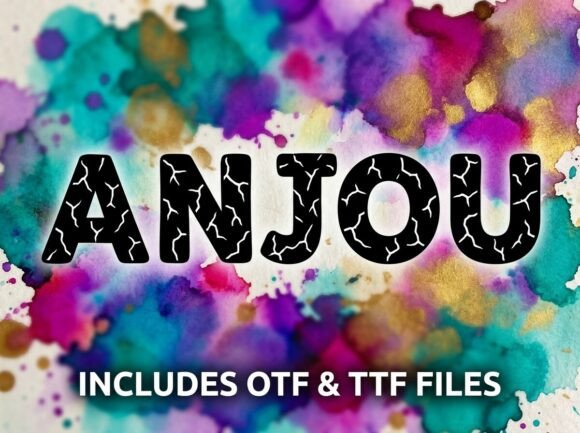 Anjou: The Grounded Display Typeface for Scroll-Stopping Campaigns