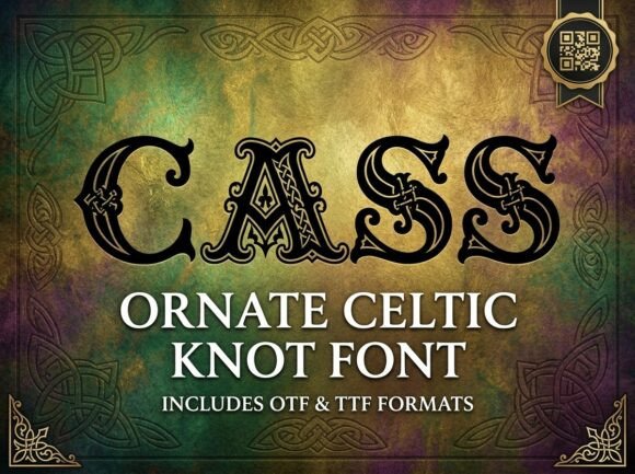 Cass: The Stunning Display Font for Creative Crafters