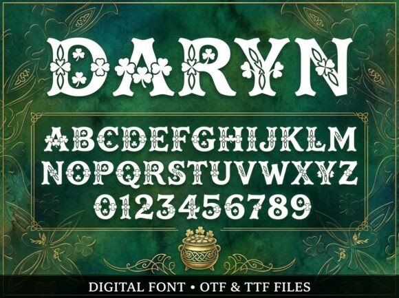 Daryn: The Stunning Display Font for Digital Branding