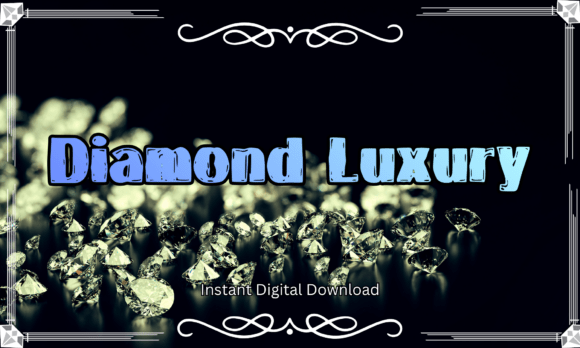 Diamond Luxury: A Premium Display Font for Elegant Branding