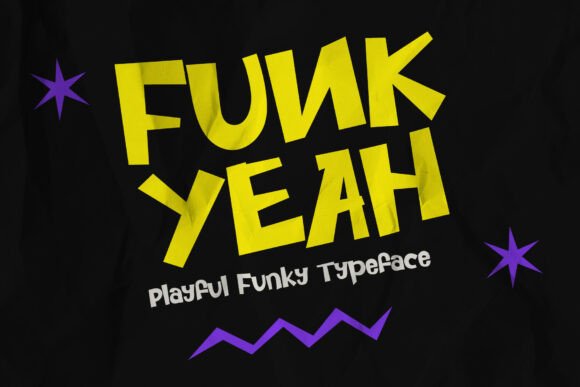 Funk Yeah: The Bold Display Typeface for Scroll-Stopping Designs