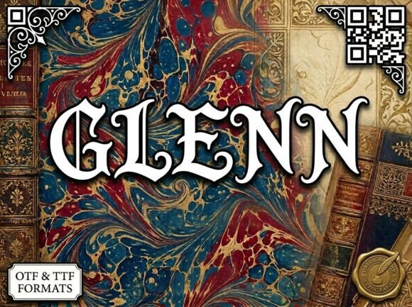Glenn: A Stunning Display Font for Bold Branding