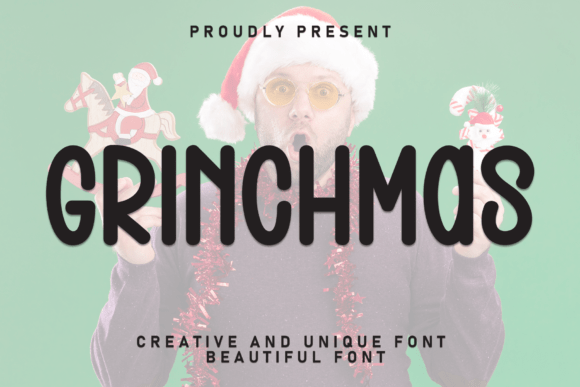 Grinchmas: The Premium Display Font for Holiday Campaigns