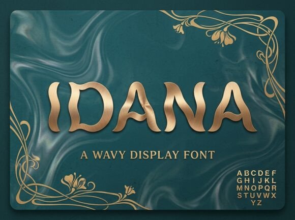 Idana: The Stunning Display Font for Editorial Design