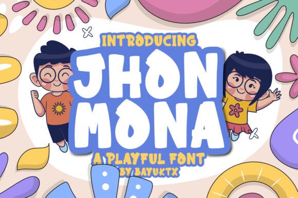 Jhon Mona: The Perfect Playful Display Font for Handmade Brands