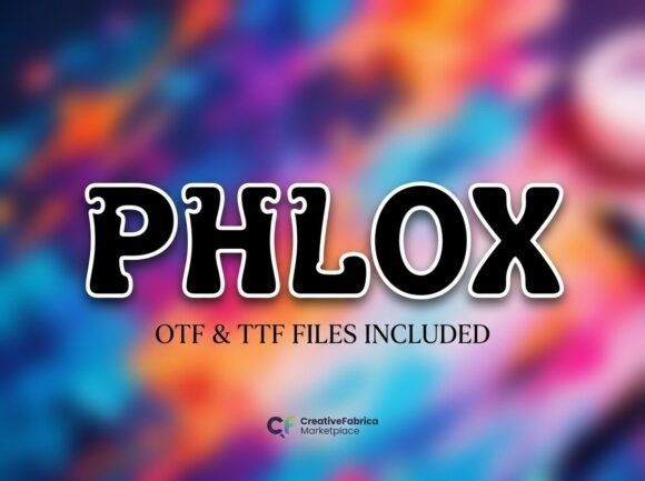 Phlox: The Playful Display Typeface for Connected Campaigns