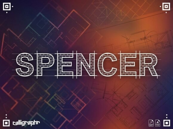 Spencer: A Structural Display Font for Modern Web Design