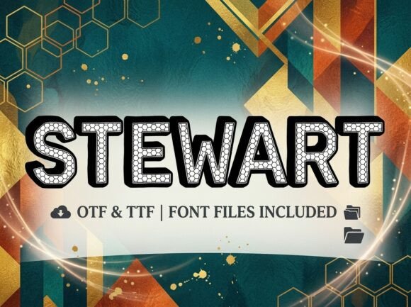 Stewart Typeface: The Centerpiece for Handmade Branding