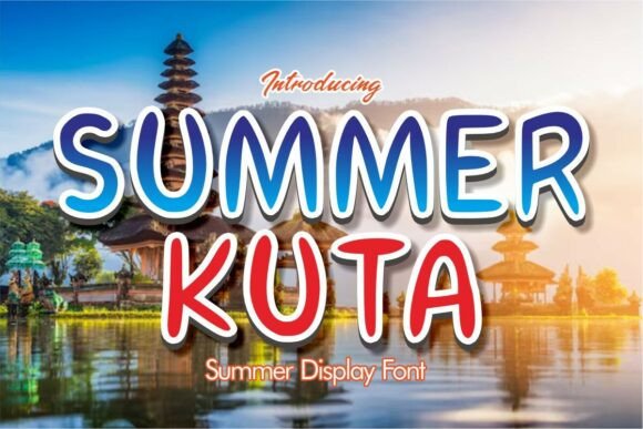 Summer Kuta: A Friendly Handwritten Display Font for Makers